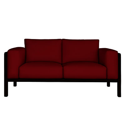 Furia Heming Medium Sofa Azul Red